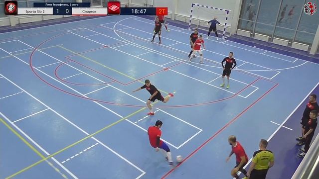 Sparta Sib 2 vs Спартак / Обзор /Лига Терафлекс | IX, групповой этап смотреть онлайн
