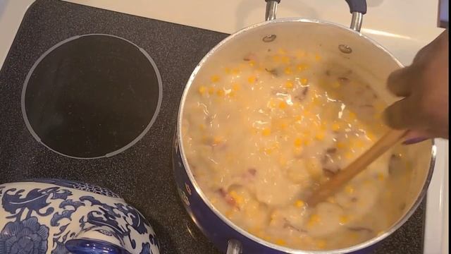 Potato Bacon & Corn Chowder/Soup смотреть онлайн