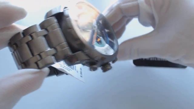 Men's Gunmetal Diesel Stronghold Chronograph Watch DZ4358 смотреть онлайн