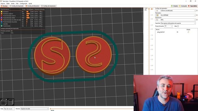 Como conseguir o ENCAIXE PERFEITO na IMPRESSÃO 3D usando o fatiador Prusa Slicer смотреть онлайн