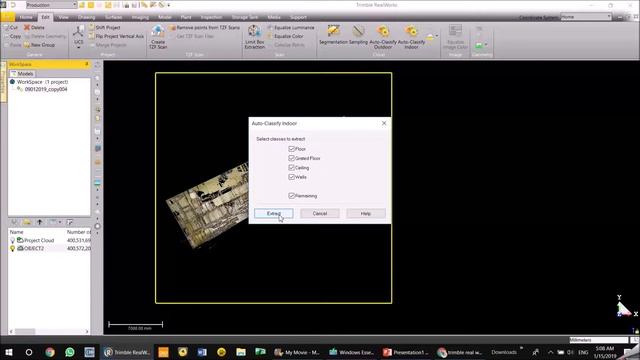 Trimble Real Works - Point Cloud Classifications смотреть онлайн