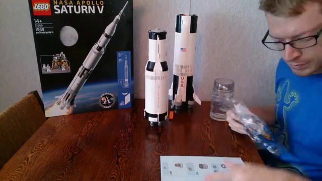 Lego Saturn V - Stage 3 + extra смотреть онлайн
