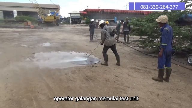 Water Jet Cleaner Hawk For Shipyard (Galangan Kapal) смотреть онлайн