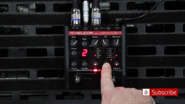 TC HELICON HARMONY G-XT VOCAL EFFECTS & HARMONISER смотреть онлайн