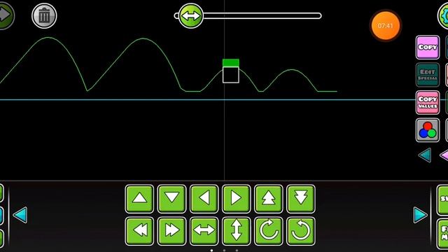 как я строю карту в гд.часть 3 Purple Kosmos