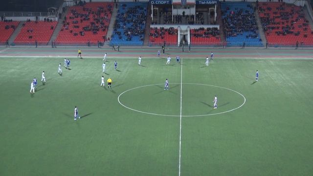 1 тайм матча "Сокол" - "Зенит-2" 0-0 смотреть онлайн