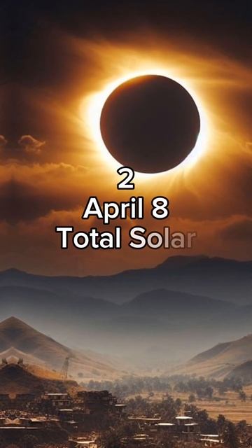 5 Upcoming Astronomical Events In April 2024 #trending #viral #shorts