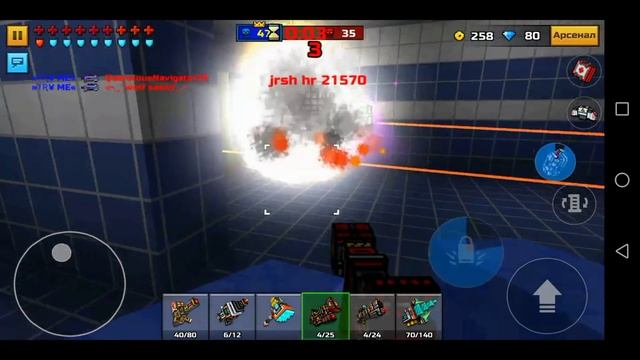 Pixel gun 3d. {#117} Метатель Лавы [Обзор]. смотреть онлайн