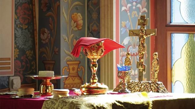 Акафист ко Святому Причащению смотреть онлайн