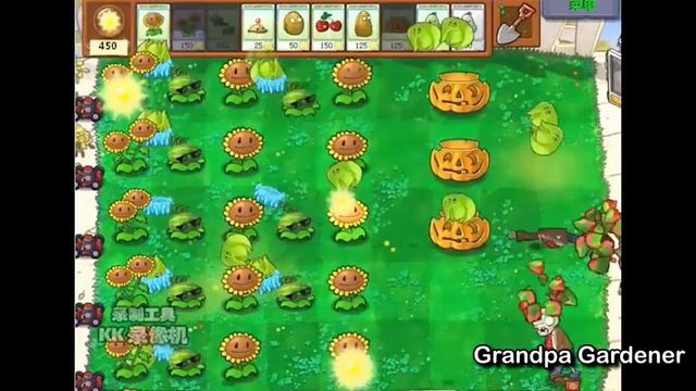 Plants vs Zombies MOD New Plant (Super Cabbage-pult) смотреть онлайн
