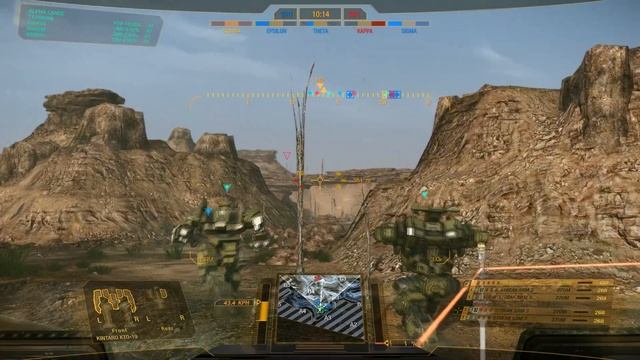 Battle for THETA (Map: Canyon Network) смотреть онлайн