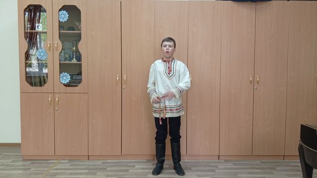 84z МБУДО «ДШИ», г  Новомосковска Мясников Родион Встречай казачка казака