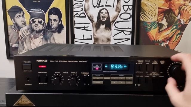 Nikko NR-520 Vintage Amplifier & Receiver Made In Japan
