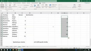EXCELDA ISHLASHNI O'RGANISH || LIFEHAKLAR VA SIRLI FORMULALAR BILAN EXCELDA ISHLASH
