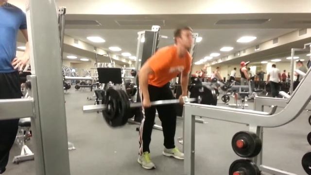 240# power clean. Olympic weight lifting смотреть онлайн