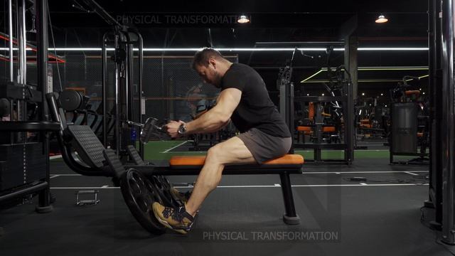 Inclined Horizontal cable row. Neutral Grip смотреть онлайн