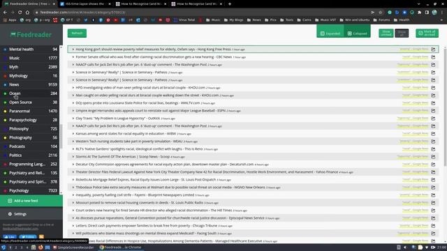 Feedreader - A free online RSS Reader смотреть онлайн