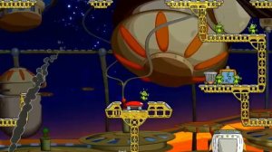 Снежок. Приключения в космосе - 3 серия. Трудная игра. Часть 1.