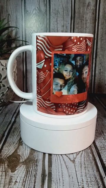 Sublimation Valentine image pressed on a 15oz sublimation mug смотреть онлайн
