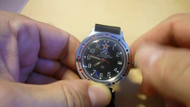 Quick Date Change Method for Vostok Komandirskie and Amphibia Watches смотреть онлайн