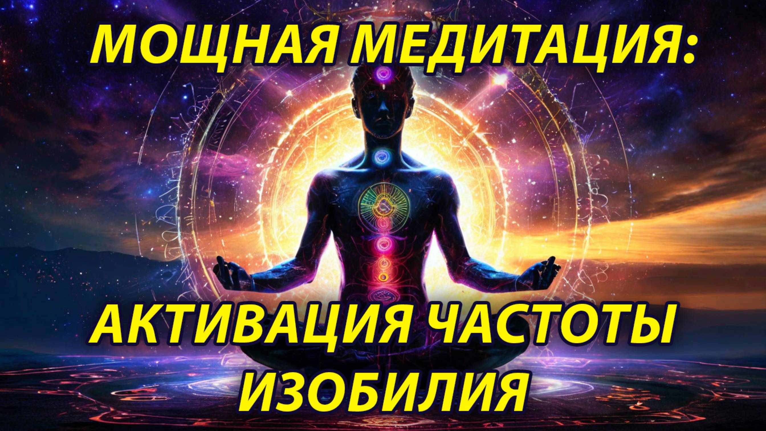 Медитация активации частоты изобилия. Трансмедитация от Владимира Горохова