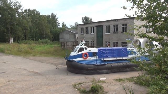 ООО "Ховеркрафт", Испытания грузового СВП смотреть онлайн