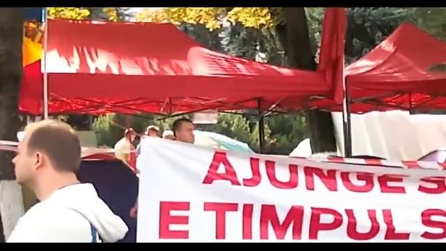 27 сентября 2015г. Кишинев. Молдова. Акция массового протеста против олигархического режима. смотреть онлайн