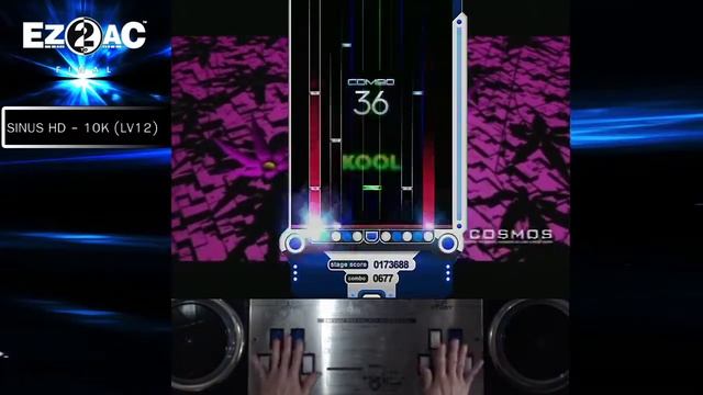 #EZ2AC 10K (12) Cosmos [HD] #FN 1.62 смотреть онлайн