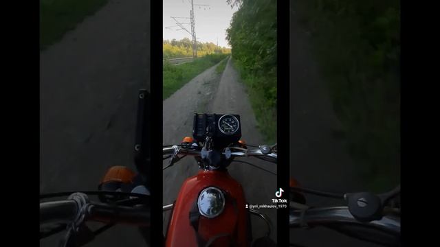 Обкатка новой Планета4,собранная из металлолома