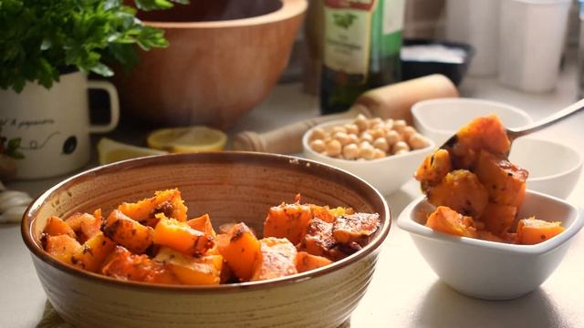 Roasted Pumpkin Hummus Recipe | Go Delicious смотреть онлайн