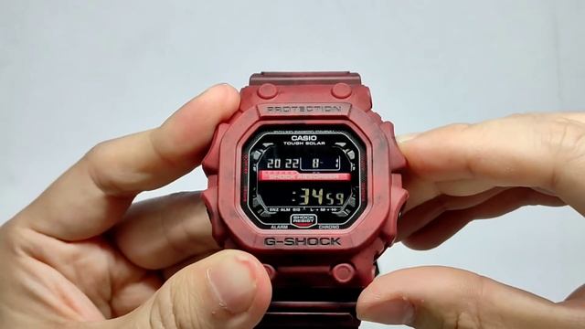 Cara Setting  Waktu Jam Tangan Casio G-Shock GX-56SL-4 / GX-56BB / GX-56SLG
