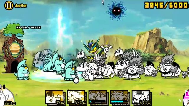 the battle cats 1 мир космос Jupiter смотреть онлайн