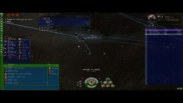 EVE Online Дресировка майнеров