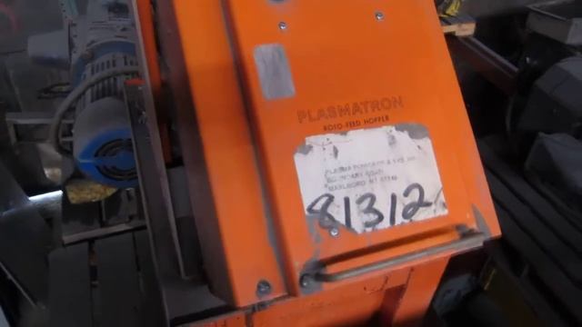 Used- Plasmatron Plasmadyne Roto Feed Hopper - Stock# 81312