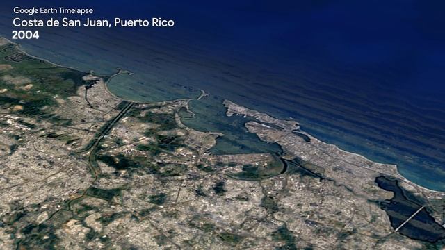 Costa De San Juan, Puerto Rico - Earth Timelapse