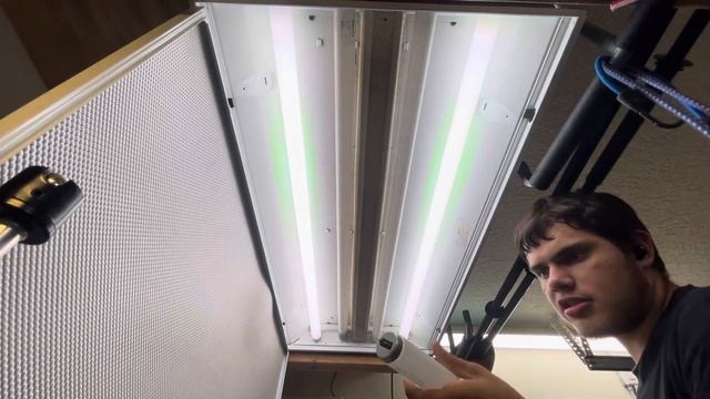 How To Change A Fluorescent Bulb In A Fluorescent Drop Ceiling Troffer Fixture