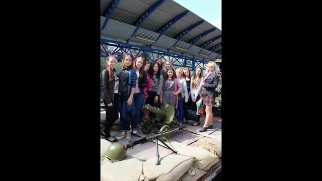 Встреча поезда ПОБЕДЫ в Севастополе вместе со студентами)) смотреть онлайн