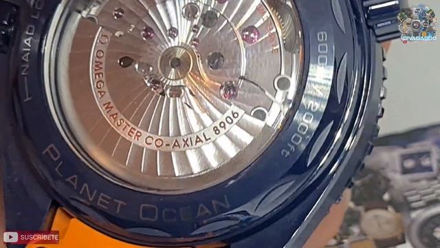 Reloj OMEGA SEAMASTER BIG BLUE,PLANET OCEÀN,CO-AXIAL,600m.MASTER CHRONOMETER, CALIBRE 8906,Ceramico смотреть онлайн