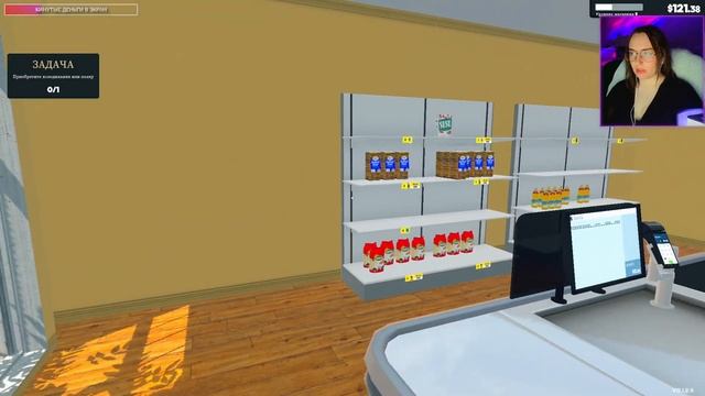 Открытие "Венёрочки" в Supermarket Simulator смотреть онлайн