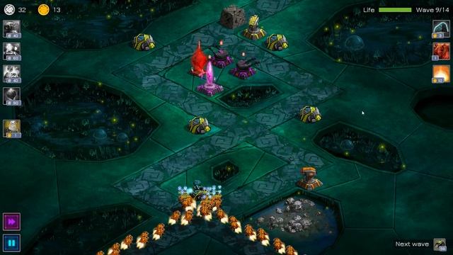 Ancient Planet - World 4 - Level 2 - Firefly Swamp смотреть онлайн