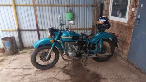 Мотоцикл урал про масла и бензин.