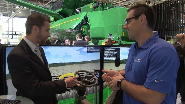 Agritechnica 2015: Combine Simulator Pushes Productivity and Safety Before Reaching the Field смотреть онлайн