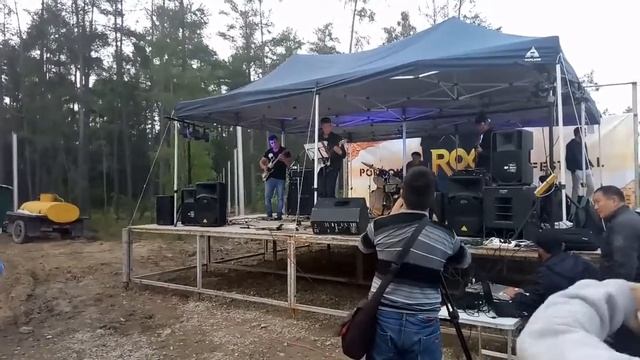 Рок концерте в Покровске  26 08 2017 четвёртое выступление