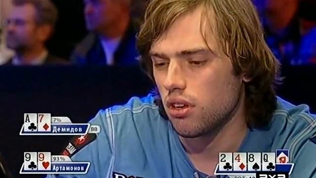 Russian Poker Tour Moscow 2009 Main Event episode 3-006 смотреть онлайн