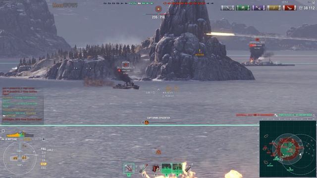 World of WarShips | Neptune | 7 KILLS | 181K Damage - Replay Gameplay 1080p 60 fps смотреть онлайн