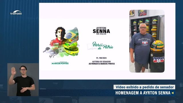 Sessão Especial em homenagem a Ayrton Senna – 10/5/24 смотреть онлайн