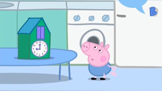 Свинка пепа-Часы с кукушкой смотреть онлайн
