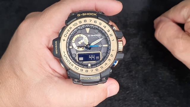CASIO G-SHOCK GULFMASTER GWN-1000 - CALIBRAR ALTIMETRO смотреть онлайн