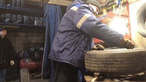 Демонтаж и монтаж шины