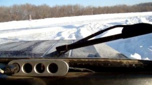 уаз хантер на Wideway 245/75 16 тес по снегу